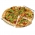 Pyöreä pizzakivi kahvalla + veitsi - 33 cm - 