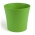 Round flower pot - Fiołek - 11 cm - Light Green