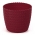 "Magnolia Jersey" round pot casing - 11 cm - crimson-red