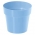 Vaso simples redondo - 12 cm - azul bebê - 