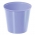 Vaso semplice rotondo - 13 cm - blu lavanda - 