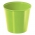 Round simple pot - 13 cm - lime green