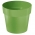 Pot bulat sederhana - 12 cm - hijau zaitun - 