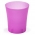 蘭の植木鉢-蘭-12,5 cm-透明な紫 - 