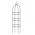 Turm Pergola - Obelisk - 40 x 40 x 190 cm - 