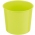 Boîtier de pot haut avec un insert "Vulcano Tube" - 15 cm - vert transparent + un insert vert pistache - 