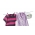 Klädnålar i en dekorativ korg - CLEAN KIT - 20 st - 