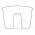 "क्राउन" रेलिंग-माउंटेड बालकनी बॉक्स - टेराकोटा-रंग - 24 सेमी - 
