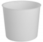 Ronde potinzet - voor potten van 15 cm - wit - 