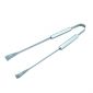 Stainless steel barbecue tongs