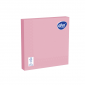 Servilletas de papel para mesa - 33 x 33 cm - AHA - 20 piezas - rosa - 