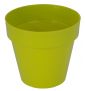 "Ibiza" round pot casing - 16 cm - pistachio-green