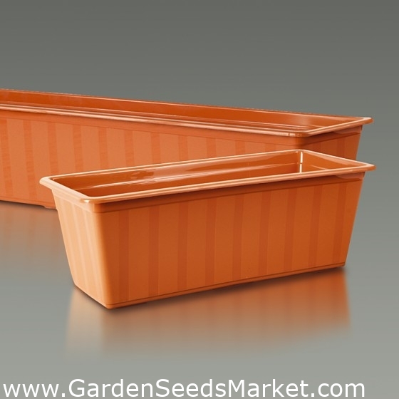 Agro" balkonová sada - terakotová barva - 50 cm - – Garden Seeds Market |  Doprava zdarma