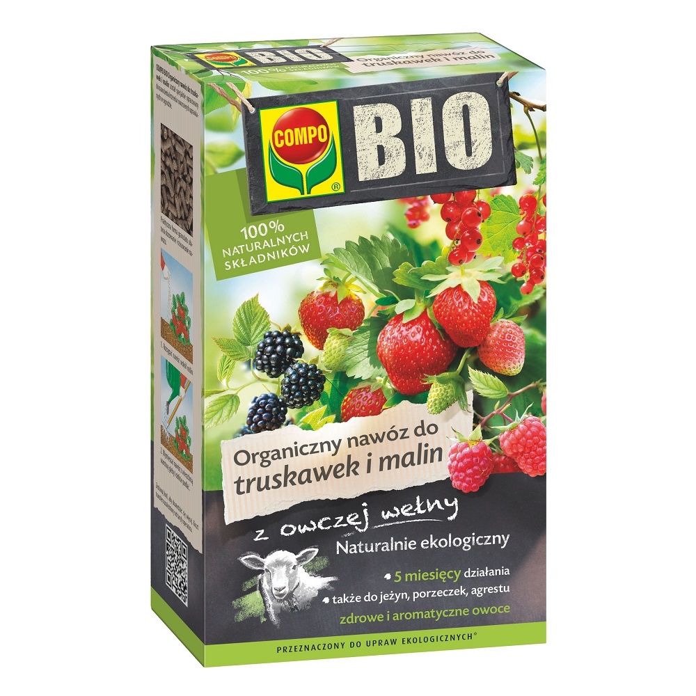 BIO eper és málna műtrágya - Compo® - 750 g - – Garden Seeds Market |  Ingyenes szállítás