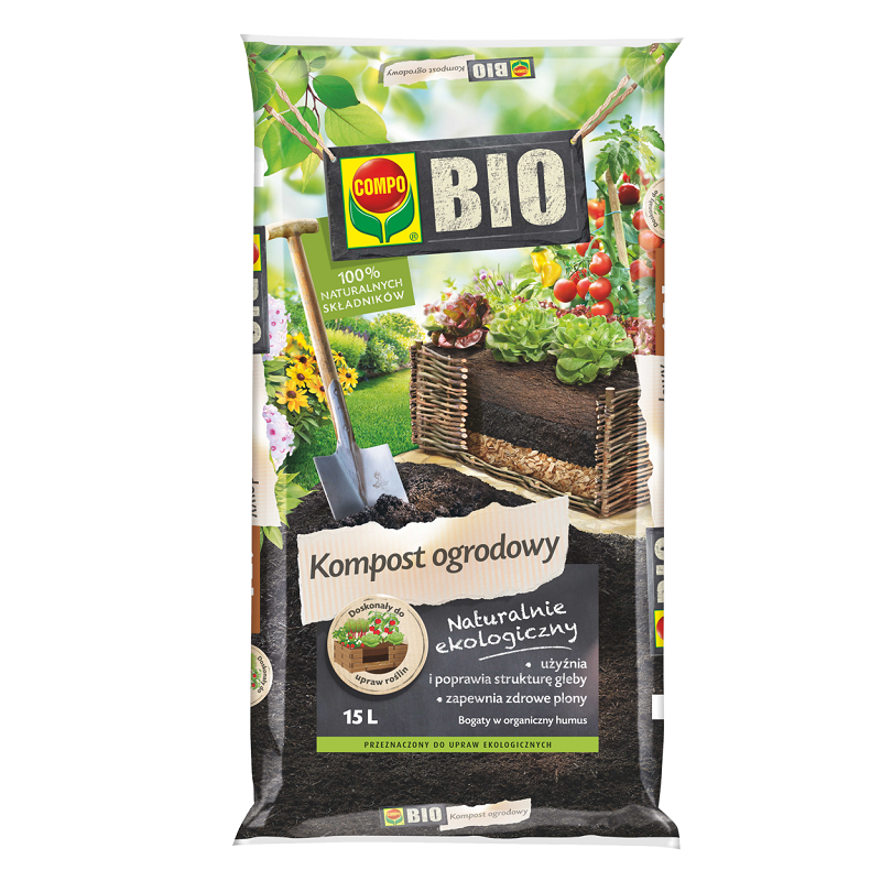 BIO záhradný kompost - Compo® - 15 litrov - – Garden Seeds Market | Doprava  zdarma