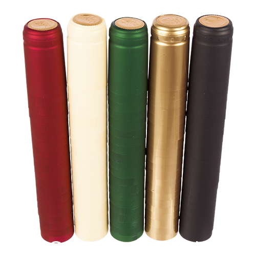 ボトル用穴あきシュリンクカプセル カラーミックス 100個 Garden Seeds Market 送料無料