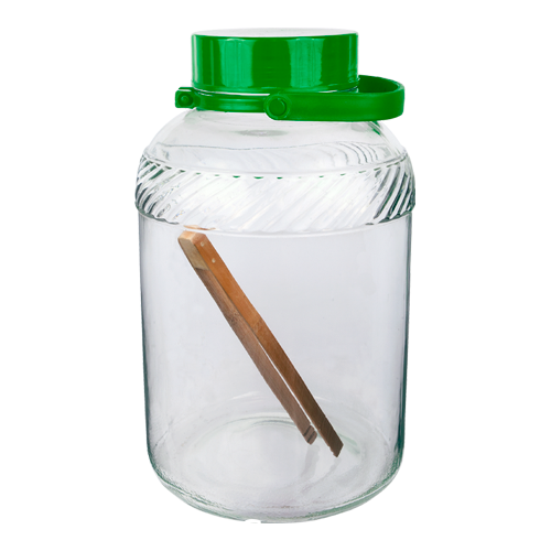 Tarro con pinzas y tapa plástico - ideal para conservas - 8 litros - – Garden Seeds Market | Envío gratis