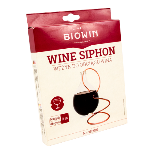 Siphon à vin avec pince - – Garden Seeds Market