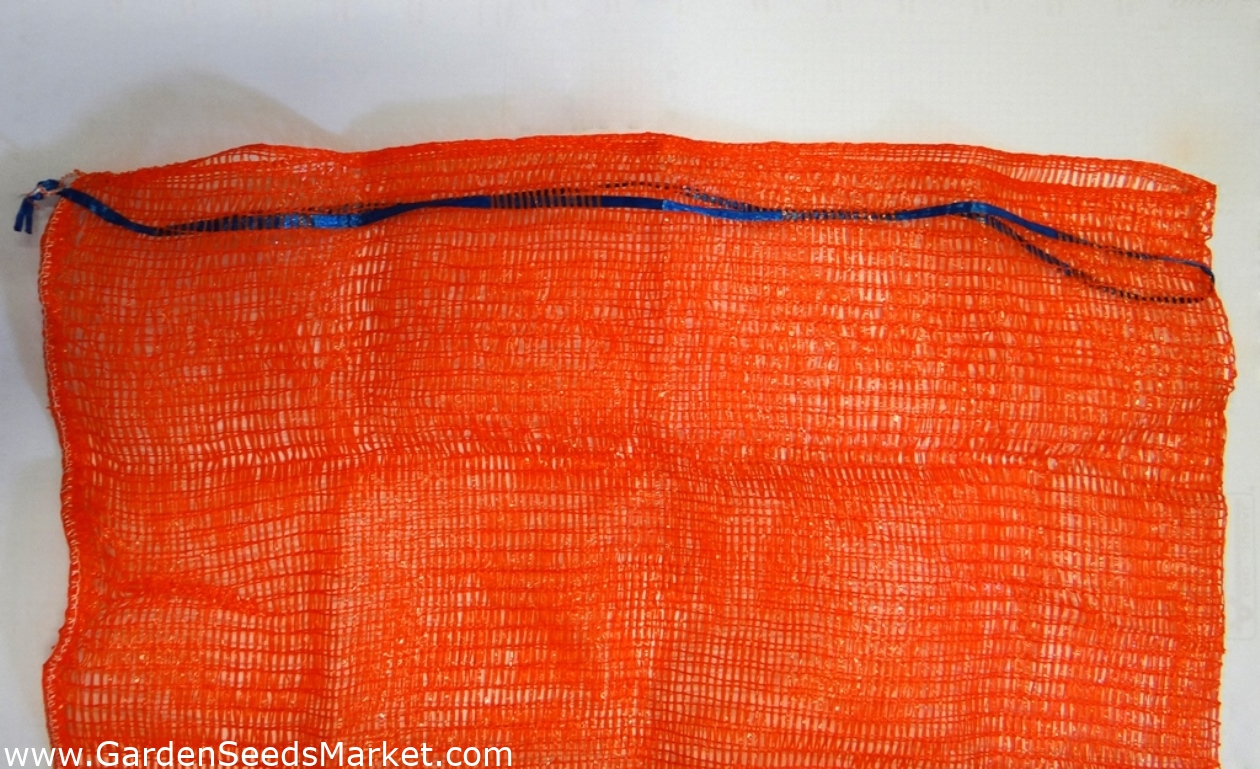 Pletena mrežasta vrečka za zelenjavo in sadje - 60 x 110 cm - 50 kg - brez  vrvice - – Garden Seeds Market | Brezplačna dostava
