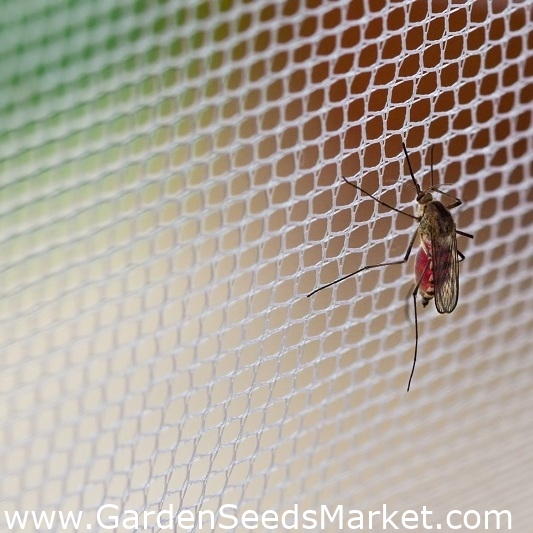 Fekete szúnyogháló 150 x 180 cm - védelem a szúnyogok és más repülő rovarok  ellen - – Garden Seeds Market | Ingyenes szállítás
