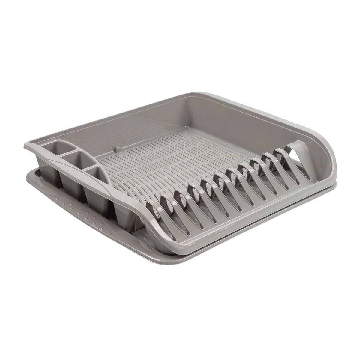 Dish drainer with a large water board - Pierre - city grey – Garden Seeds  Market | Free shipping