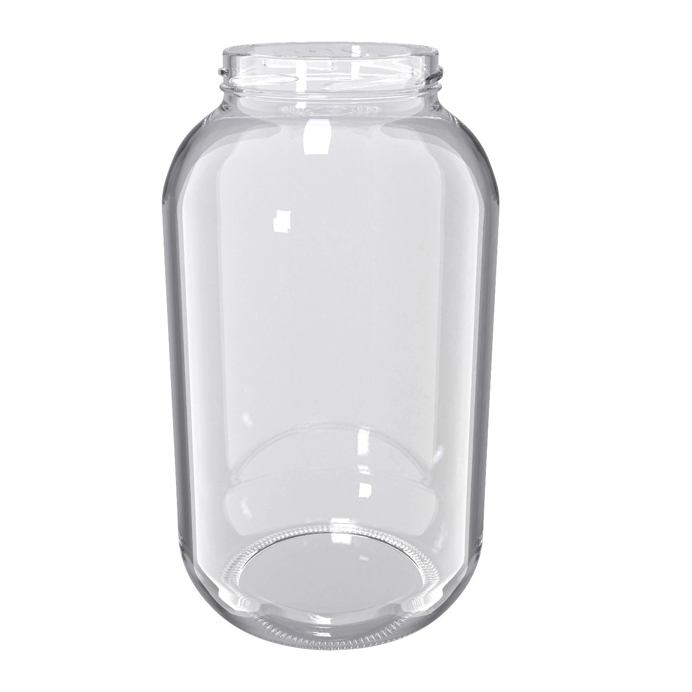 Glas-Twist-Off-Glas, Einmachglas - fi 100 - 4,25 l - – Garden Seeds Market  | Kostenloser Versand