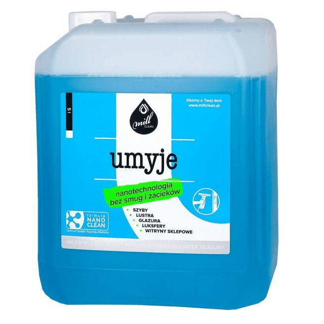 Umyje (Will Clean) - hatékony üveg, tükör, csempe és üvegtégla tisztító  folyadék - nem hagy foltokat - Mill Clean - 5 l - – Garden Seeds Market |  Ingyenes szállítás