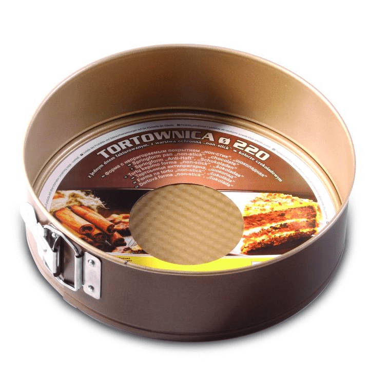Antihaft-Springform - schokoladenbraun - ø 22 cm - ideal zum Backen von  Kuchen und zum Zubereiten von Tortes - – Garden Seeds Market | Kostenloser  Versand