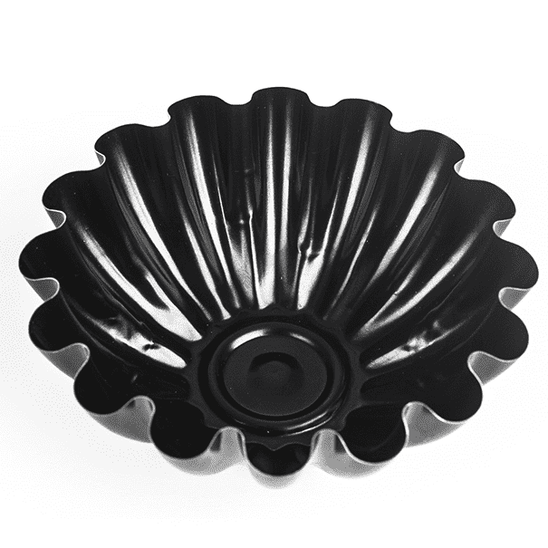Černá nepřilnavá forma na košíčky - ø 9,5 cm - – Garden Seeds Market |  Doprava zdarma