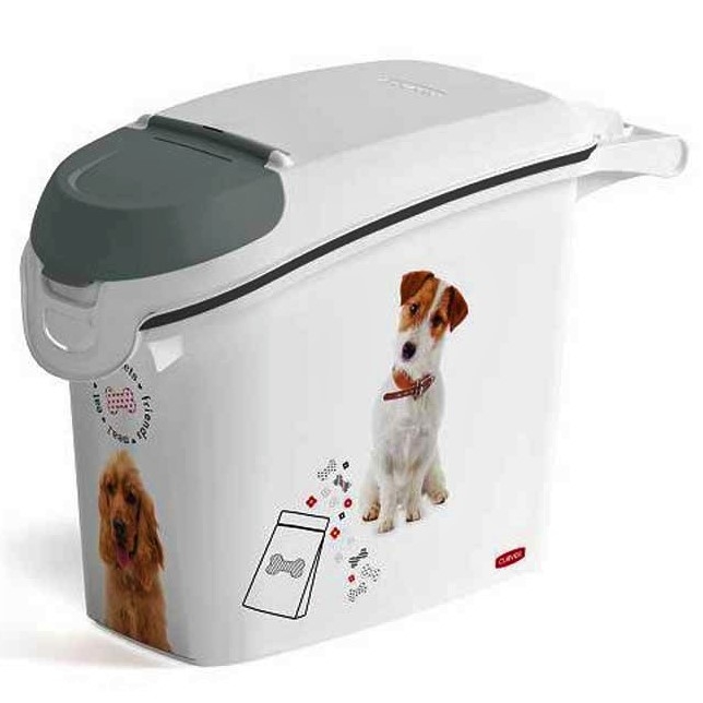 Кутия за съхранение на храна за домашни любимци, контейнер Pet Life - 6 кг  - кучета - – Garden Seeds Market | Безплатна доставка