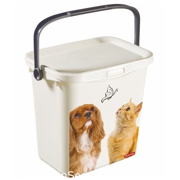 Balde de ração para animais de estimação com alça Petlife Multiboxx - 6  litros - cães - – Garden Seeds Market | Frete grátis