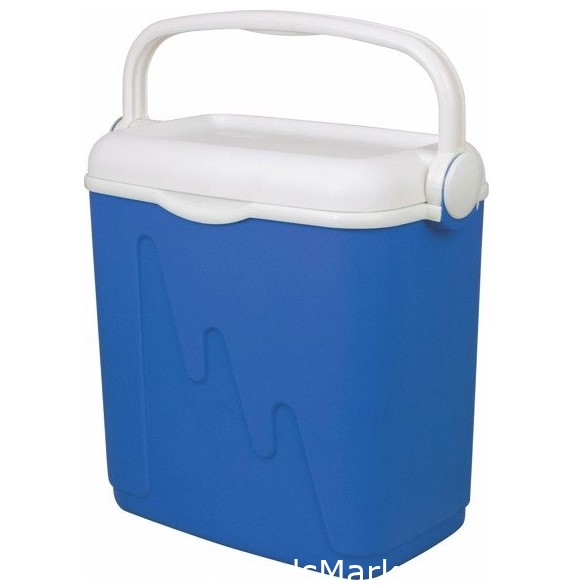 Prijenosni hladnjak, mini hladnjak Kampiranje - 20 litara - plavo-bijela -  – Garden Seeds Market | Besplatna dostava