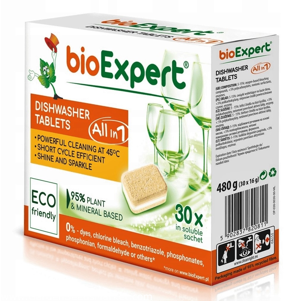 Eco Dishwasher tablets ALL in 1 - 30 pcs – Garden Seeds Market | Free  shipping