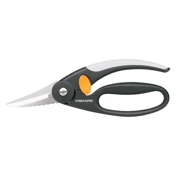 Fiskars Fish Shear with Softouch Handles Scissors Black one size 
