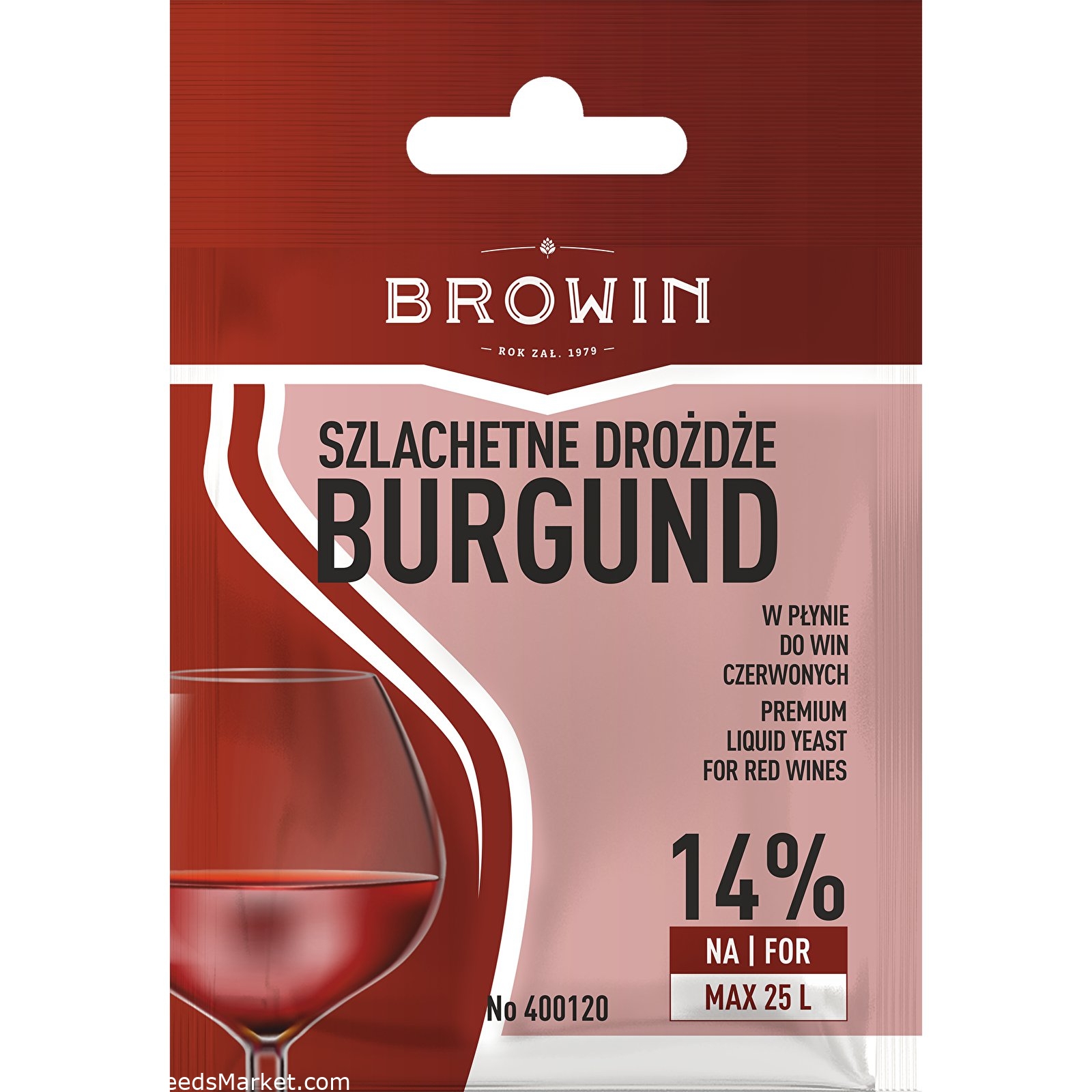 Bor élesztő - Burgundia - 20 ml - – Garden Seeds Market | Ingyenes szállítás