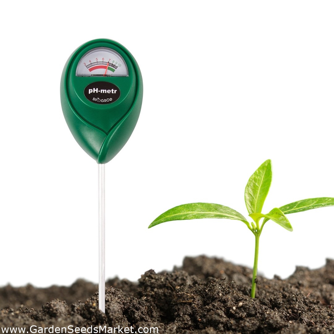 pH-mittari - helppo työkalu maaperän pH-arvon mittaamiseen - – Garden Seeds  Market | Ilmainen toimitus