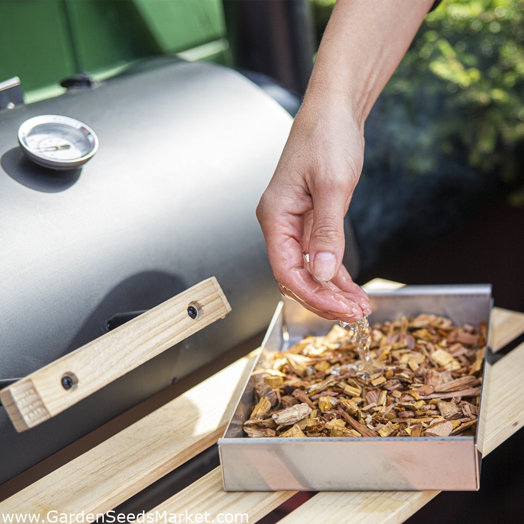 Дървесен чипс за пушене и барбекю - 100% ябълково дърво - 0,45 кг - –  Garden Seeds Market | Безплатна доставка