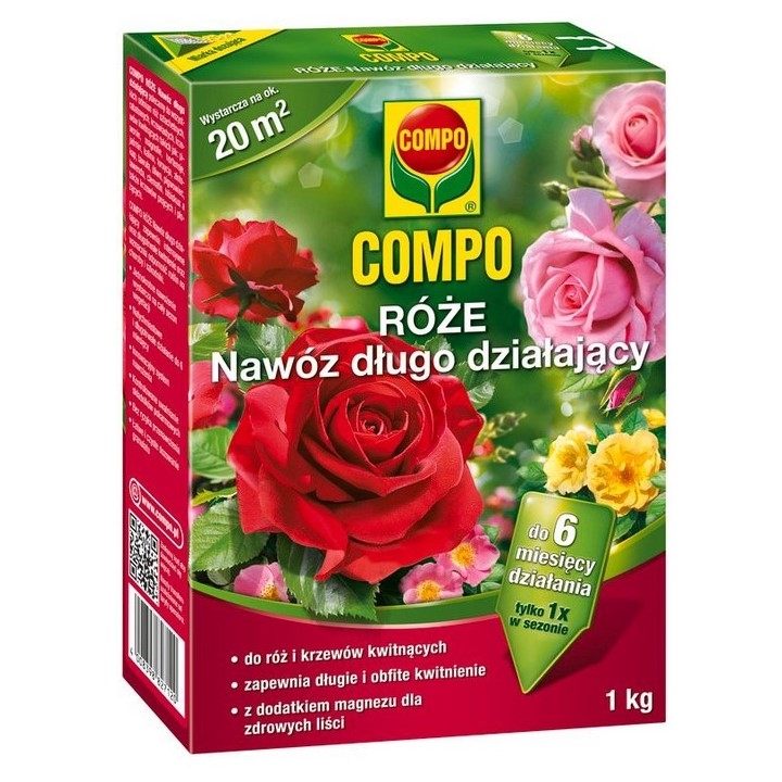 Дълготраен тор от рози - до 6 месеца действие - Compo® - 1 кг - – Garden  Seeds Market | Безплатна доставка